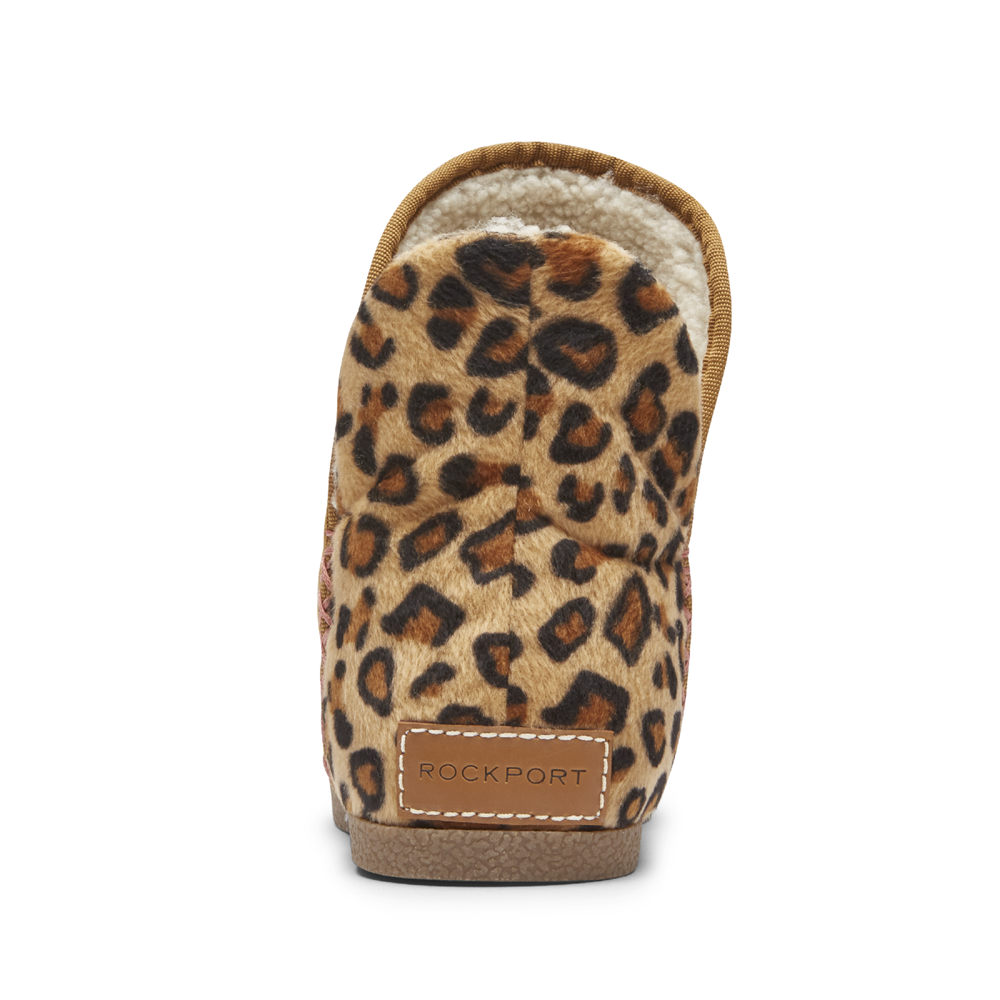 Botas Rockport Mulher Leopardo - Trutech Veda Slipper - 71329UJZA